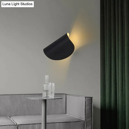 DecorBites™ DecorBites™ Modern LED Wall Sconce with Foldable Metal Shade for Living Room