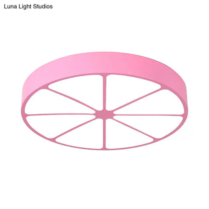 DecorBites™ DecorBites™ Modern Lemon Flat Ceiling Light for Kindergarten Classrooms