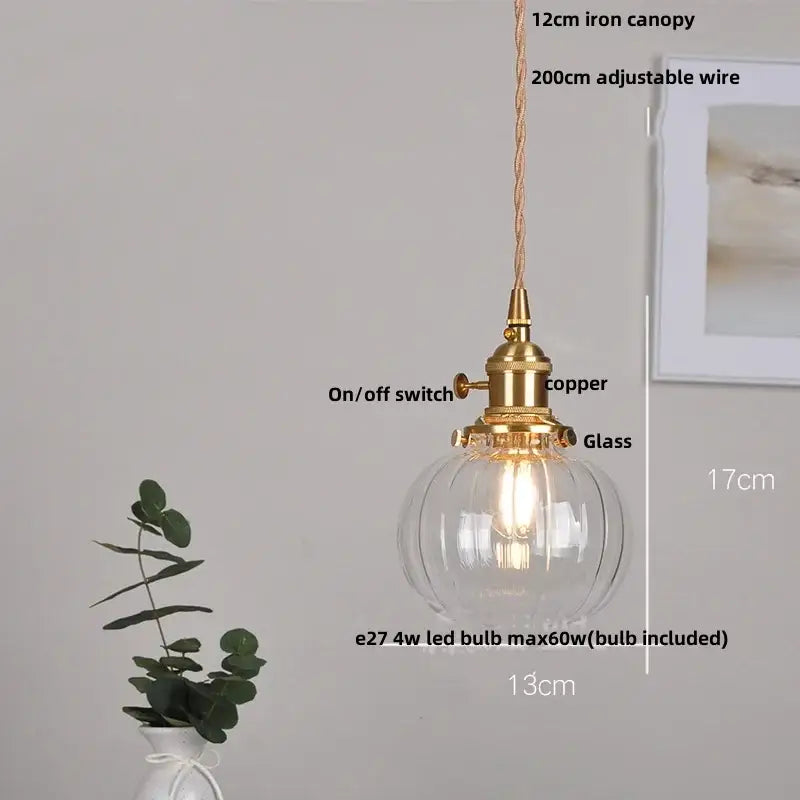 Modern lime and teal blue bubble glass ball pendant light with clear glass globe brass hardware and adjustable suspension