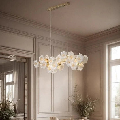 Modern Linear Metal Pendant Light for Kitchen Island - Decorbites