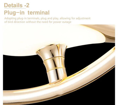 Modern Magpie Bird LED Pendant Lights