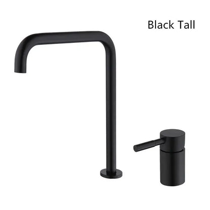 Modern matte black basin faucet with sleek design and matte finish for bathroom sink decorbites black basin faucet