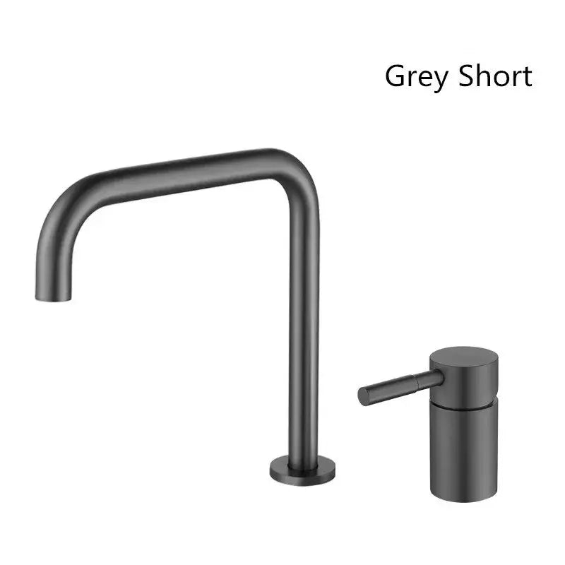 Modern matte black and brushed gold basin faucet with black matte finish and sleek design decorbites black basin faucet