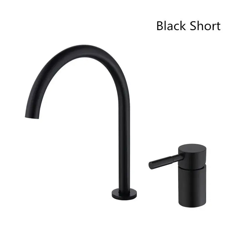 Modern matte black and brushed gold basin faucet with sleek design and matte finish decorbites black basin faucet
