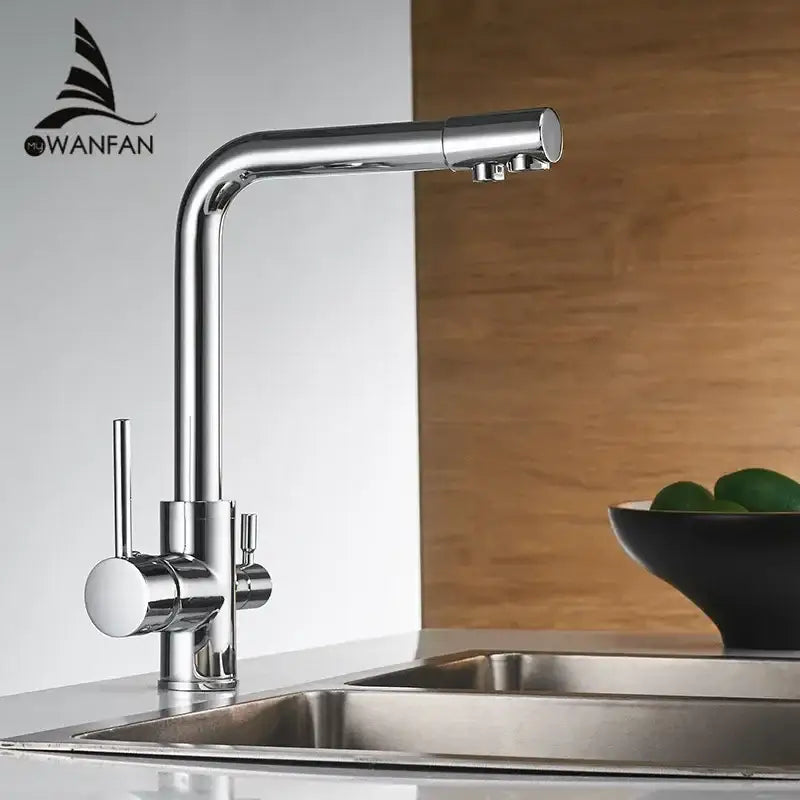 Modern chrome finished wanfan kitchen faucet with sleek design and pull-down spout for decorbites kitchen faucet mixer