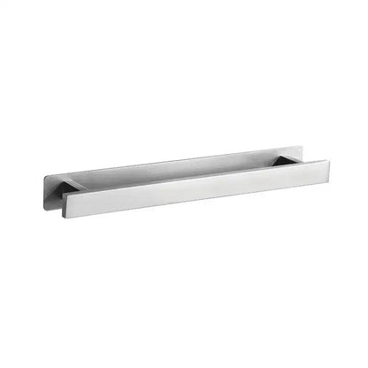 Modern brushed stainless steel towel rack with sleek minimalist design for decorbites black steel towel hanger