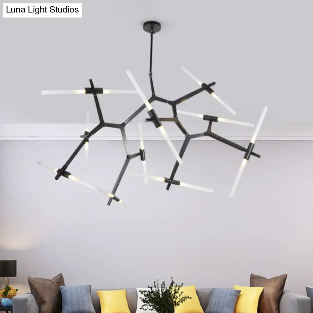 Modern Metal Branch Pendant Light Fixture for Hanging Ceiling