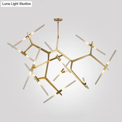 Modern Metal Branch Pendant Light Fixture for Hanging Ceiling