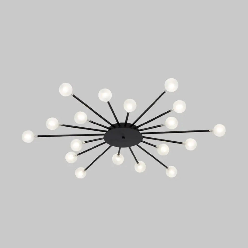 DecorBites™ DecorBites™ Modern Metal LED Close-to-Ceiling Light for Bedrooms