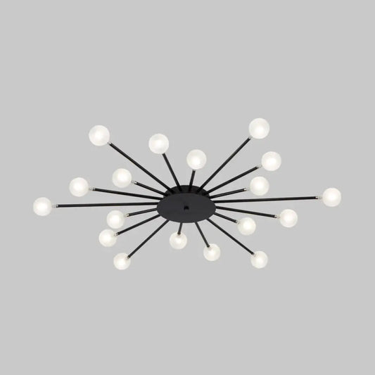 DecorBites™ DecorBites™ Modern Metal LED Close-to-Ceiling Light for Bedrooms