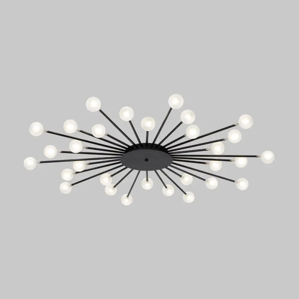 DecorBites™ DecorBites™ Modern Metal LED Close-to-Ceiling Light for Bedrooms