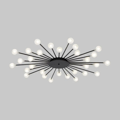 DecorBites™ DecorBites™ Modern Metal LED Close-to-Ceiling Light for Bedrooms
