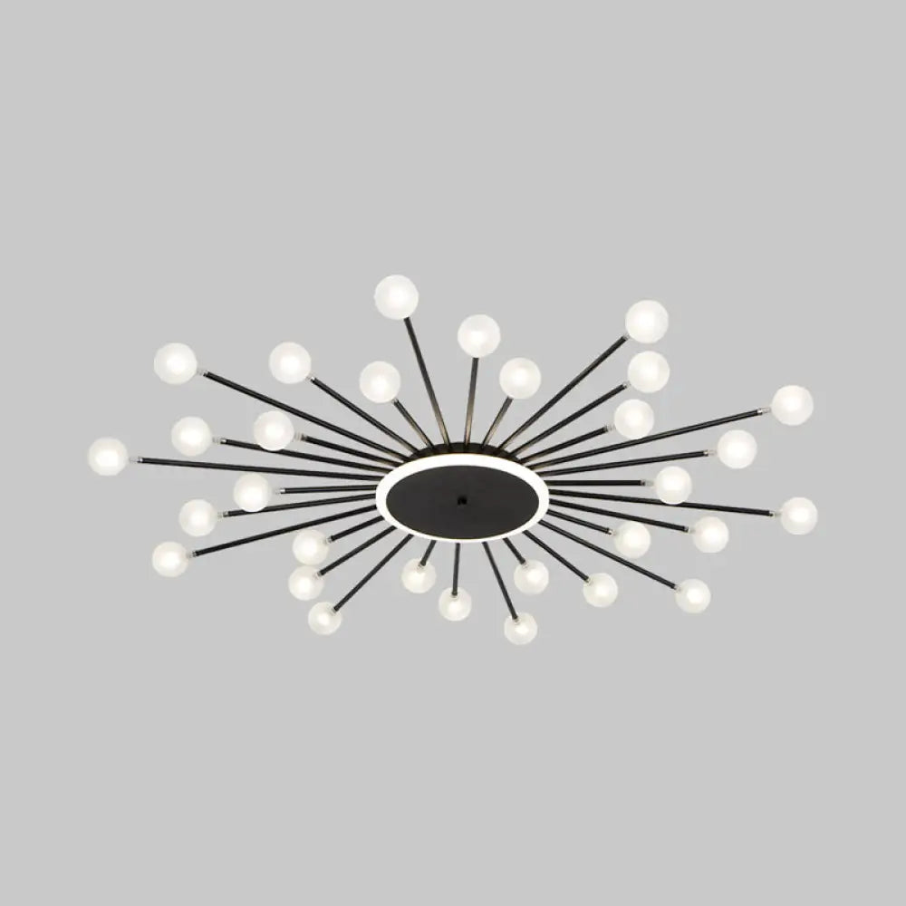 DecorBites™ DecorBites™ Modern Metal LED Close-to-Ceiling Light for Bedrooms