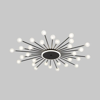 DecorBites™ DecorBites™ Modern Metal LED Close-to-Ceiling Light for Bedrooms