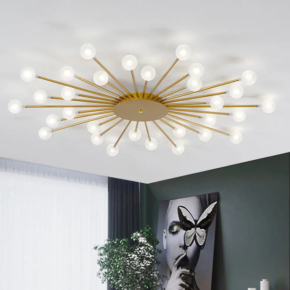 DecorBites™ DecorBites™ Modern Metal LED Close-to-Ceiling Light for Bedrooms