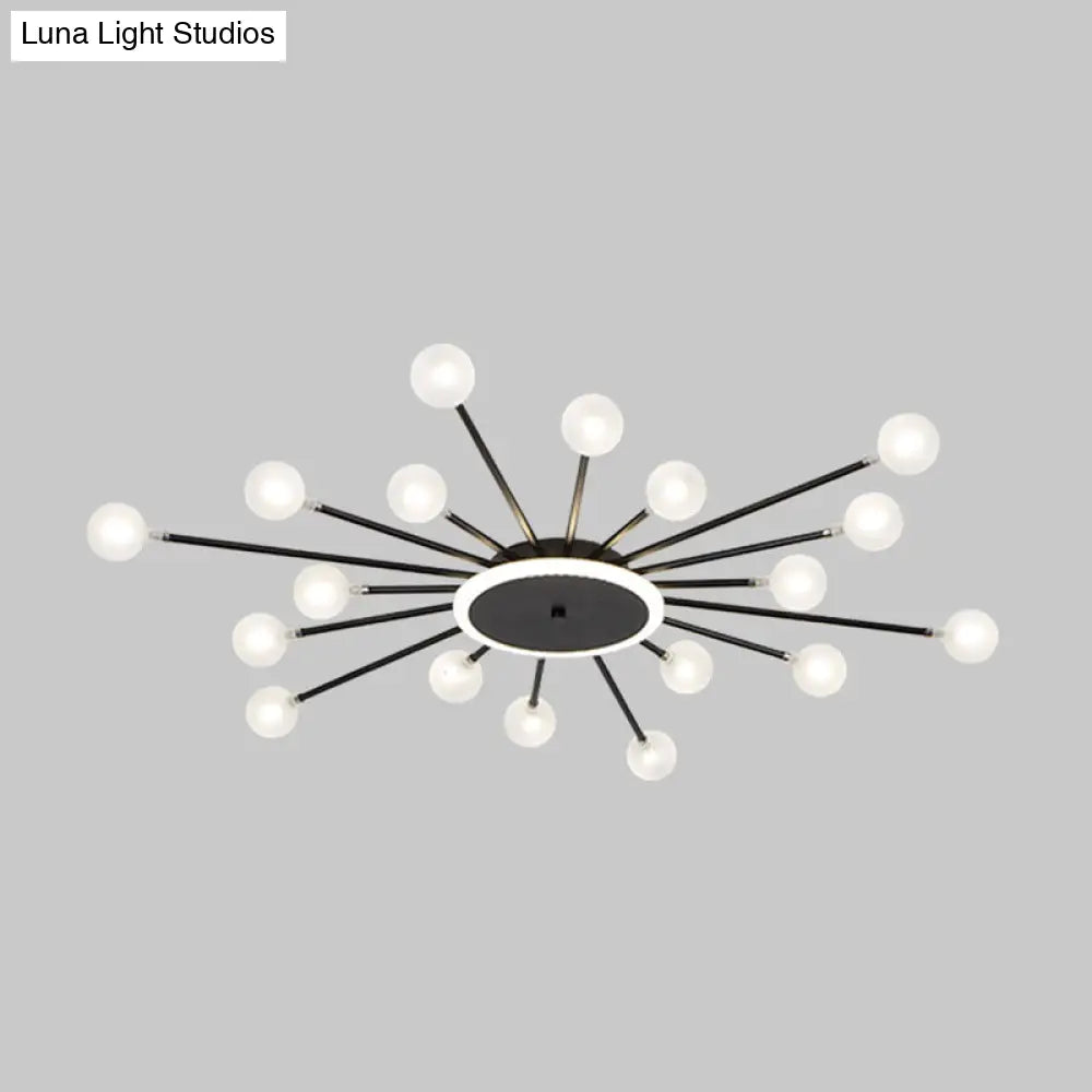 DecorBites™ DecorBites™ Modern Metal LED Close-to-Ceiling Light for Bedrooms