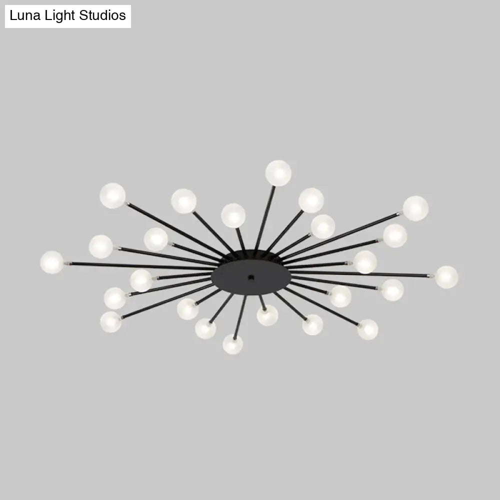 DecorBites™ DecorBites™ Modern Metal LED Close-to-Ceiling Light for Bedrooms
