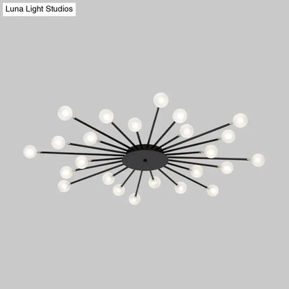 DecorBites™ DecorBites™ Modern Metal LED Close-to-Ceiling Light for Bedrooms