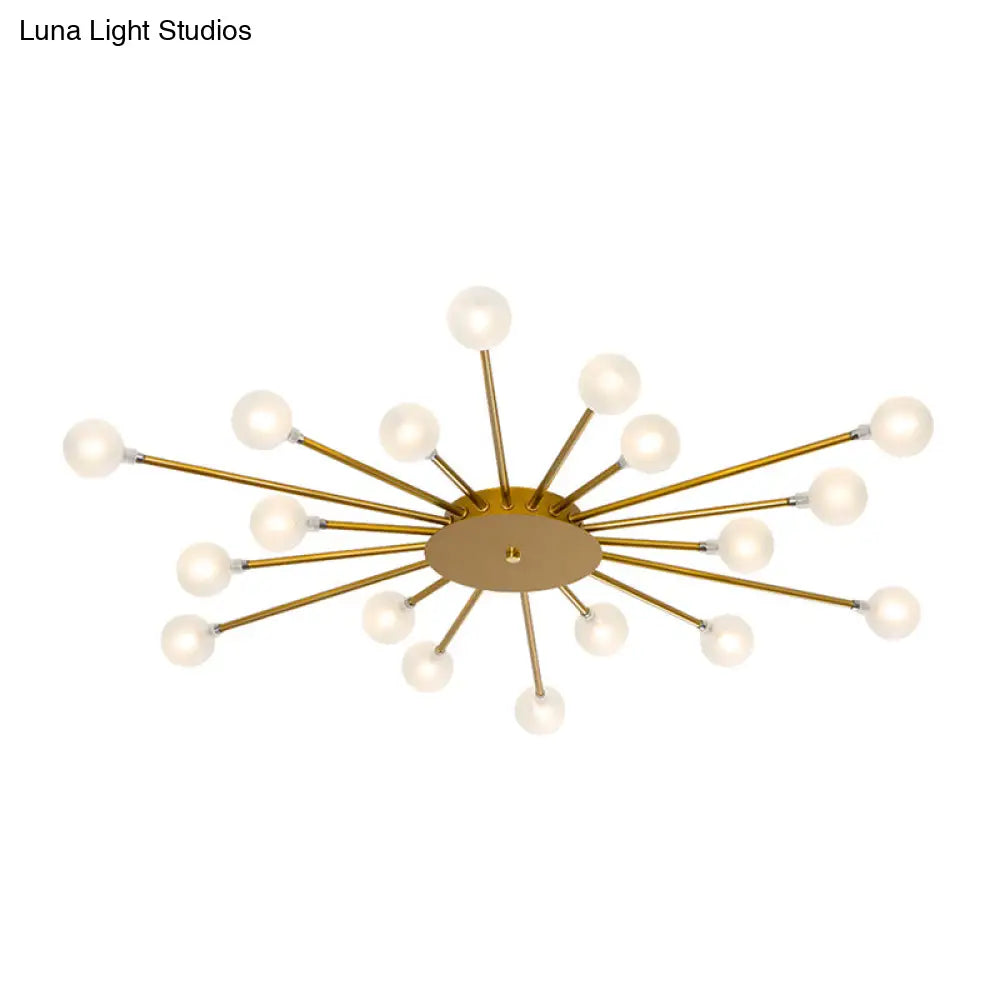 DecorBites™ DecorBites™ Modern Metal LED Close-to-Ceiling Light for Bedrooms