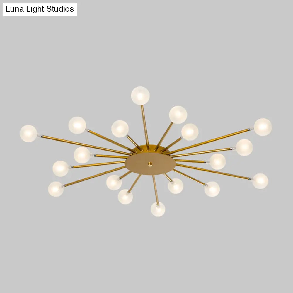 DecorBites™ DecorBites™ Modern Metal LED Close-to-Ceiling Light for Bedrooms