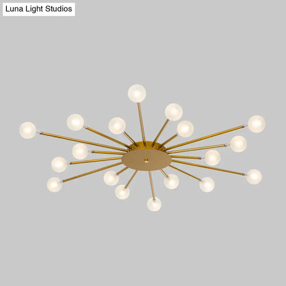 DecorBites™ DecorBites™ Modern Metal LED Close-to-Ceiling Light for Bedrooms