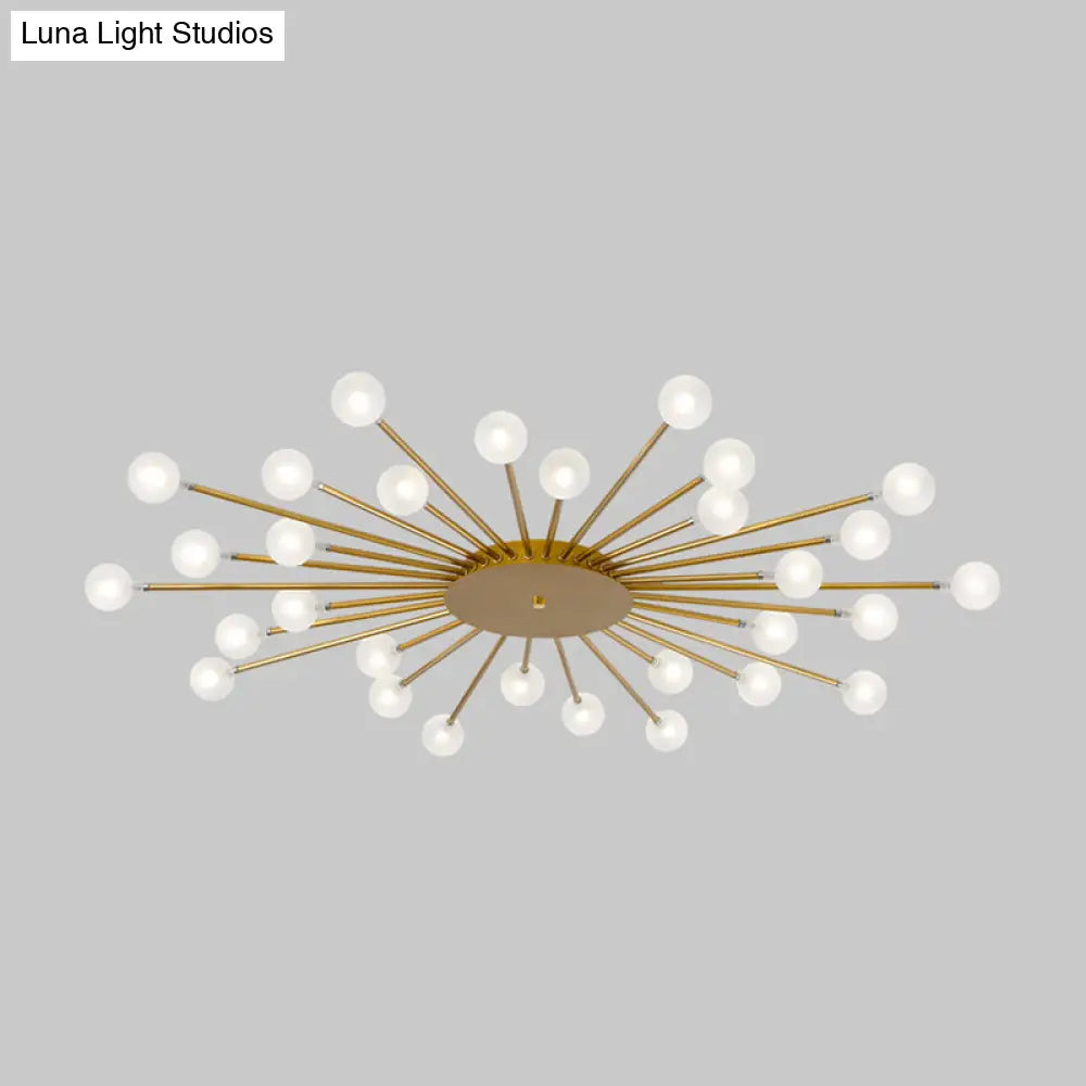 DecorBites™ DecorBites™ Modern Metal LED Close-to-Ceiling Light for Bedrooms