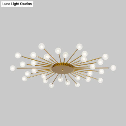 DecorBites™ DecorBites™ Modern Metal LED Close-to-Ceiling Light for Bedrooms