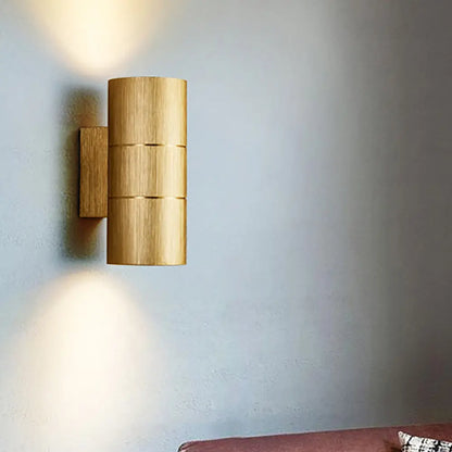 DecorBites™ DecorBites™ Modern Metal LED Up and Down Wall Sconce - 1 Light Black/Grey/Gold Wall Lamp for Bathroom