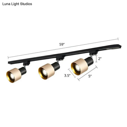 DecorBites™ DecorBites™ Modern Metal Track Lighting Fixture - Grenade Shaped Design for Living Room