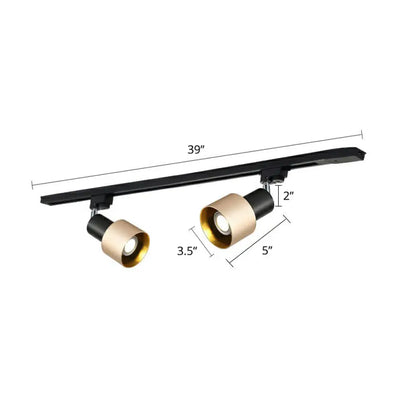 DecorBites™ DecorBites™ Modern Metal Track Lighting Fixture - Grenade Shaped Design for Living Room