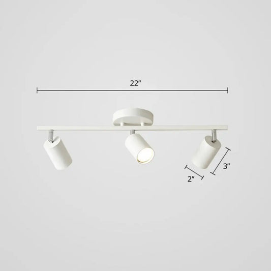 DecorBites™ DecorBites™ Modern Metal Tube Track Lamp - Ceiling Spotlight for Clothing Store
