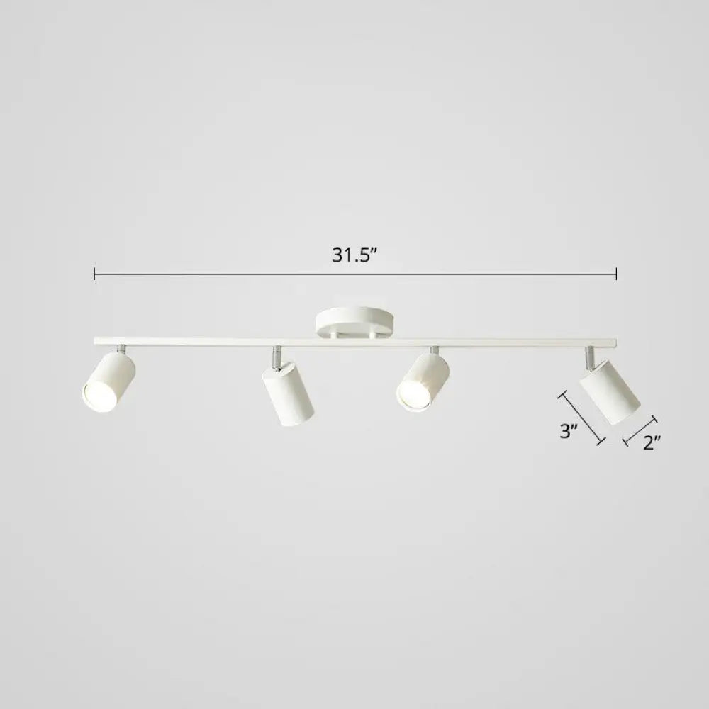 DecorBites™ DecorBites™ Modern Metal Tube Track Lamp - Ceiling Spotlight for Clothing Store