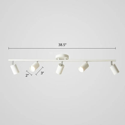 DecorBites™ DecorBites™ Modern Metal Tube Track Lamp - Ceiling Spotlight for Clothing Store