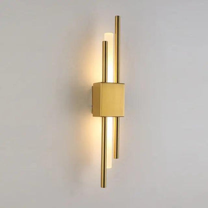 Modern Metal Wall Lamp - Bronze Brass Gold