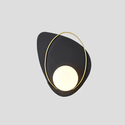 DecorBites™ DecorBites™ Modern Metallic Petal Wall Sconce - Stylish Single Living Room Light Fixture