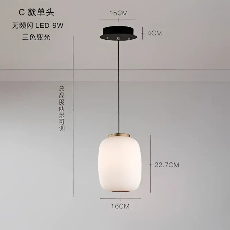 Modern milky white glass ball pendant light with frosted globe and black metal hardware for dining room decorbites glass ball