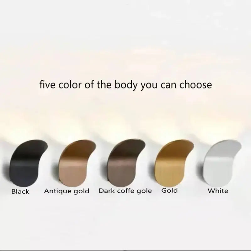 A sleek wall light in five finishes featuring decorbites adjustable cob led for modern minimalist bedroom sconce decor