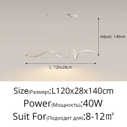 Modern Minimalist Aluminum LED Pendant Light - Decorbites
