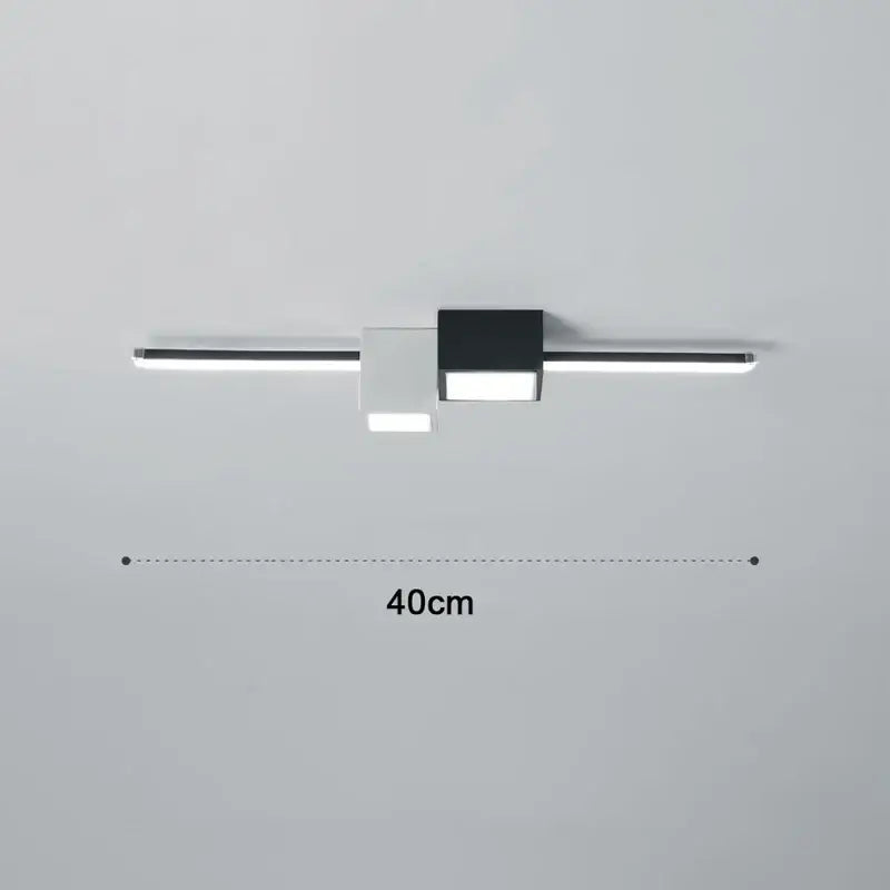 Modern minimalist black and white decorbites led ceiling light fixture with sleek minimalist design for bedroom lighting