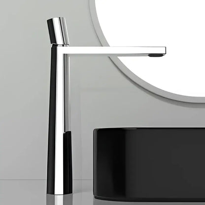 Modern minimalist brushed gold basin faucet with chrome finish and sleek design by decorbites brushed gold collection