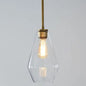 Modern Minimalist Glass Pendant Light - Stylish Dining Room Hanging Lamp