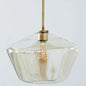 Modern Minimalist Glass Pendant Light - Stylish Dining Room Hanging Lamp