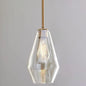 Modern Minimalist Glass Pendant Light - Stylish Dining Room Hanging Lamp