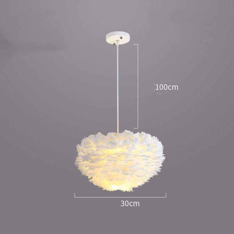 Iron Remote Chandelier