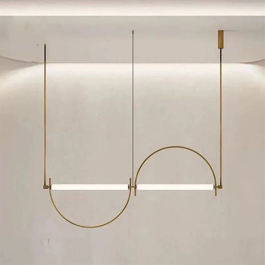 Modern Minimalist Metal Pendant Light - Decorbites