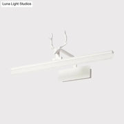 Modern minimalist white led wall lamp with sleek antler design for bedroom available in 220v-240v 110v-120v