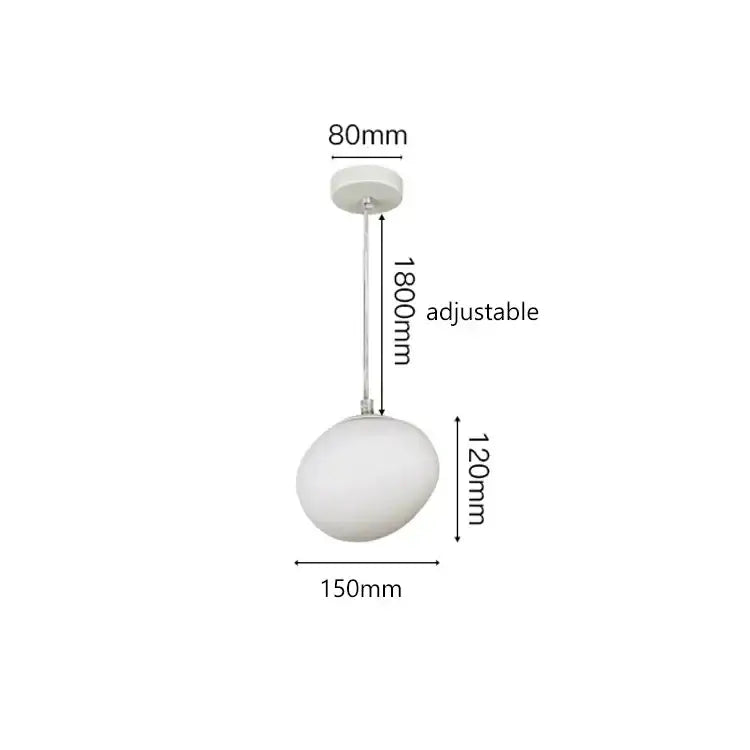 Modern minimalist pendant lights featuring a white frosted glass ball led shade with chrome metal hardware for living room decorbites glass ball