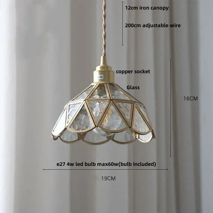 Modern moon ceramic led pendant lamp with brass metal frame and textured glass panels for dining room decorbites ceramic led