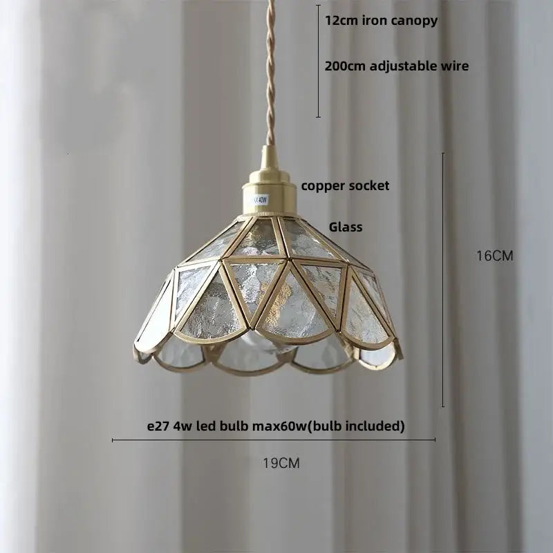 Modern moon ceramic led pendant lamp with brass metal frame and textured glass panels for dining room decorbites ceramic led