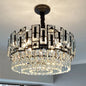 Modern Multi-Layer Crystal Chandelier Pendant for Living Room